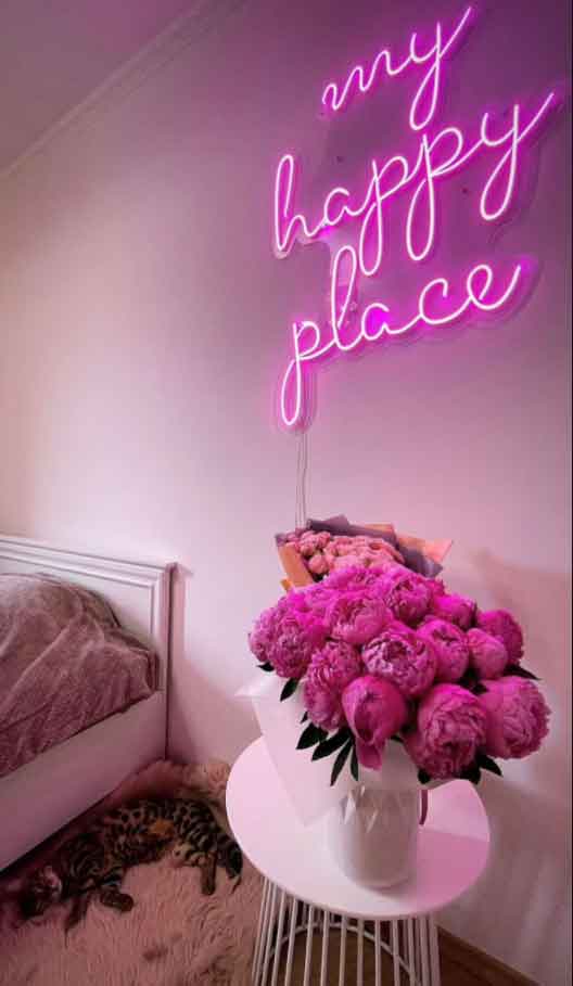 My Happy Place Neon Sign 😍