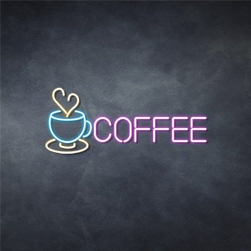 Coffee Neon Sign Custom